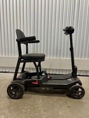 4-Wheeled Foldable Electric Mobility Scooter Black/red，black/yellow，silver