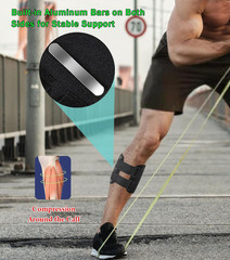 1Pc Calf Brace with Shin Splint for Men Women, Lower Leg Compression Wrap Increa
