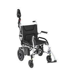 Lightweight 37.5 lbs Foldable Electric Wheelchairs Max 265lbs, 25 Miles Range