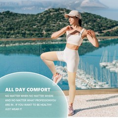 Compression Pantyhose for Women, 20-30 mmHg Footless Medical Compression Stoc…