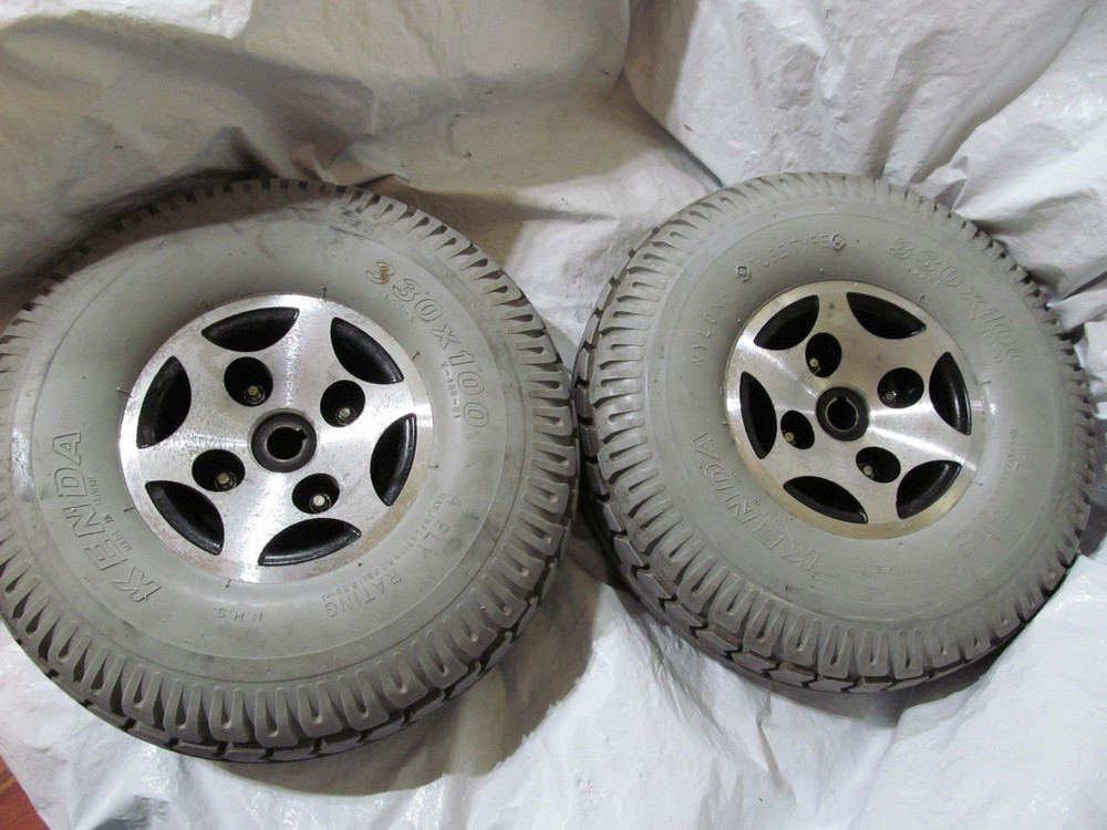 Wheels & Tires 330 X 100 from Hartway Rumba HP-3 Wheelchair