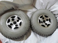Wheels & Tires 330 X 100 from Hartway Rumba HP-3 Wheelchair