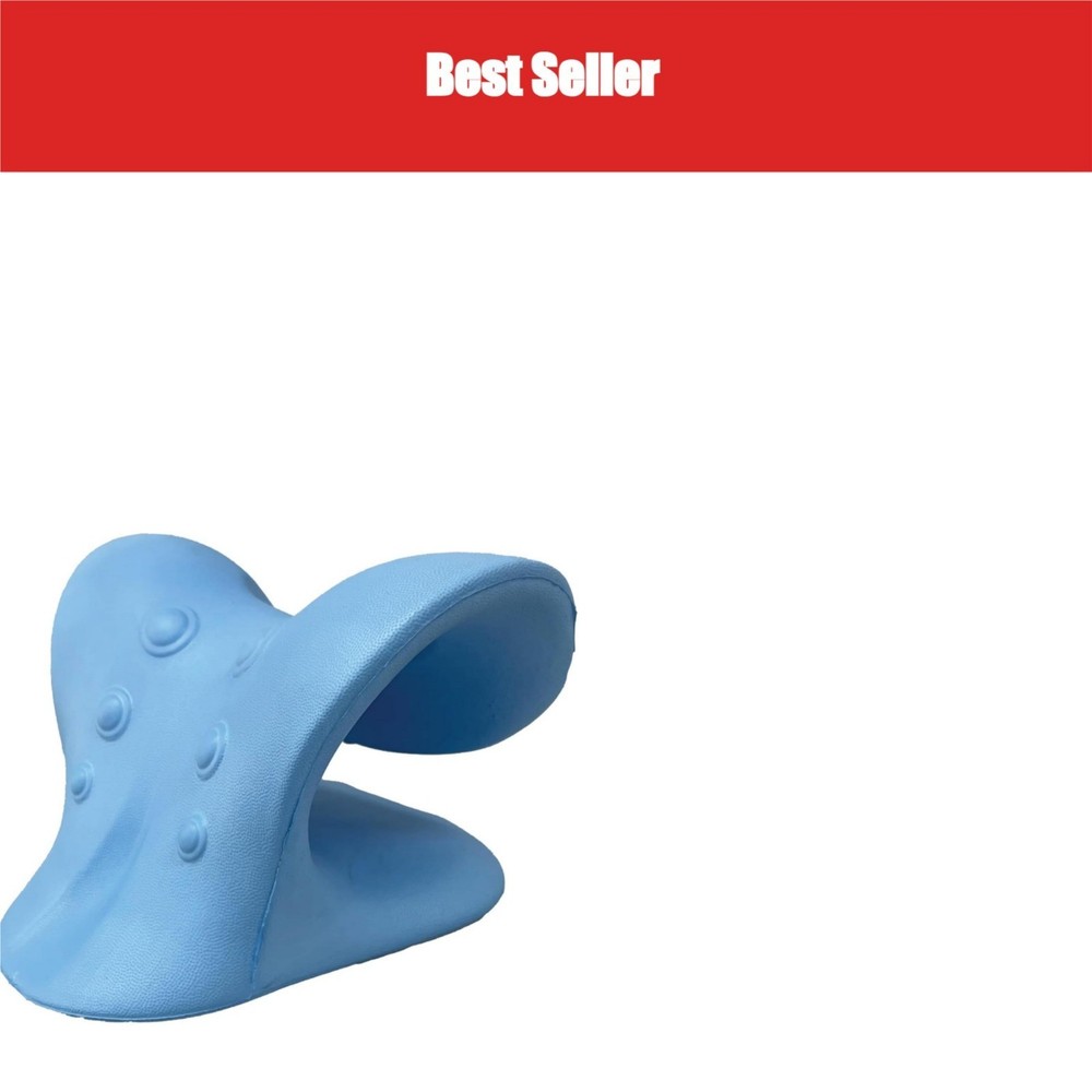 Neck and Shoulder Stretcher Relaxer – Ergonomic Cervical Traction Device