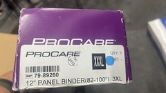 Procare Premium 4-Panel Elastic Binder – 12″, 3XL, 82″-100″, 79-89260