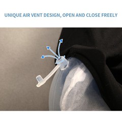 Male Wearable Incontinence Pants Urinal Leg Bag Silicone Urine Funnel Collector