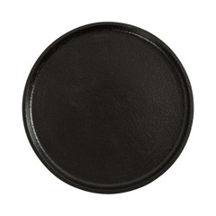 Kate And Laurel Ropa Transitional Round Pedestal Drink Table 9 X 9 X 22 Black