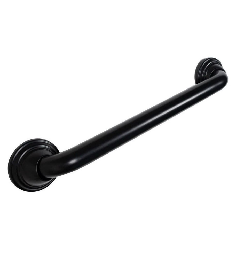 Utopia Alley GB16BK 16″ BLACK Decorative Shower Safety Grab Bar Wall Handle Grip