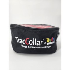 Body Sport TracCollar Cervical Traction Device Inflatable Neck Support Red Black