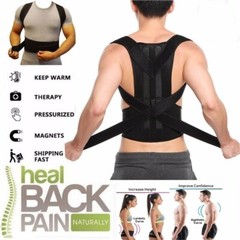 For Men Women Posture Corrector Support Lower Upper Back Shoulder Brace Belt USA