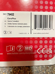 Hollister Adapt Barrier Extenders 79402 Ostomy (Qty 30 strips) New