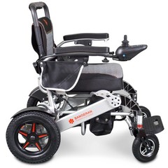 Mammoth – Power Motorized Mobility Durable Heavy Duty Wheelchair, Silver