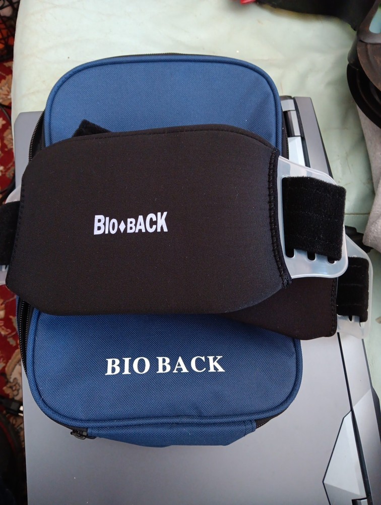 Bio-Back Bioback Lumbar Orthosis Spine Sport LG Back Brace Lower Back Pain
