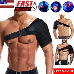 Shoulder Brace Support Compression Sleeve Torn Rotator Cuff Relief AC Joint Pain