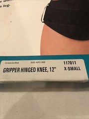 Knee Brace Med Spec Gripper Hinged Knee Brace X-Small New