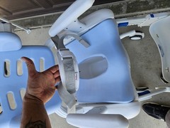 Rifton HTS Medium TILT Z120 Mobile Shower Chair Special needs Toilet