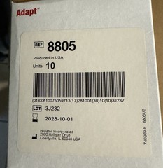 Hollister Adapt CeraRing Barrier Ring 2 in (48mm) Opening, Ring Shape, 8805