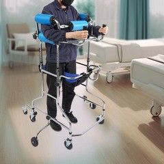 Walking Aid Patients Rehabilitation Walking Aid 100kg-Load Adult Standing Walker