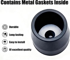 Rubber 4 pcs Walker Tips 1 1/8“ Heavy Duty, Replacement Tips for Walkers, Co…