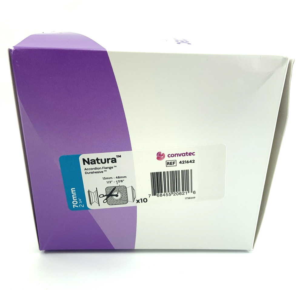 10 ConveTec Natura 421642 Wafers Accordion Flange 1/2″-1 7/8″ Exp 2028-29 *Note
