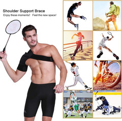 Shoulder Brace Support Compression Sleeve Torn Rotator Cuff Relief Joint AC Pain