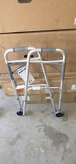NEW Drive Medical Deluxe Two Button Folding Adjustible Walker 10210-4ASM
