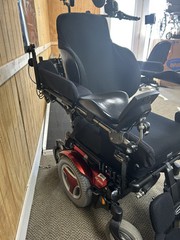 Permobil M300 Power Wheelchair with chin control, Tilt/rec. Elevate leg20” x 18”