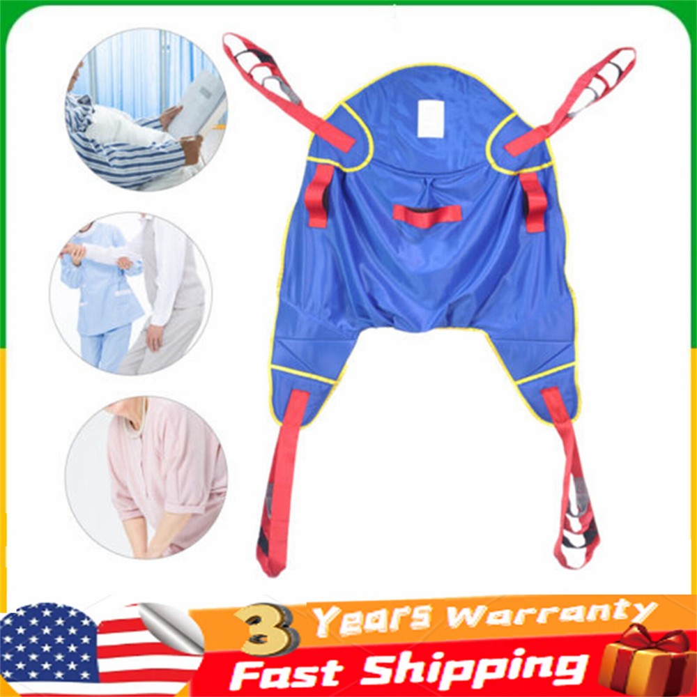 Comfortable Patient Lift Sling Full Body Protective Hoyer Drive Transfer Belt US