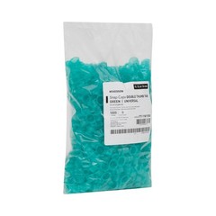 McKesson Tube Closure Snap Cap Green Polyethylene 177-118115G 1000 per Bag