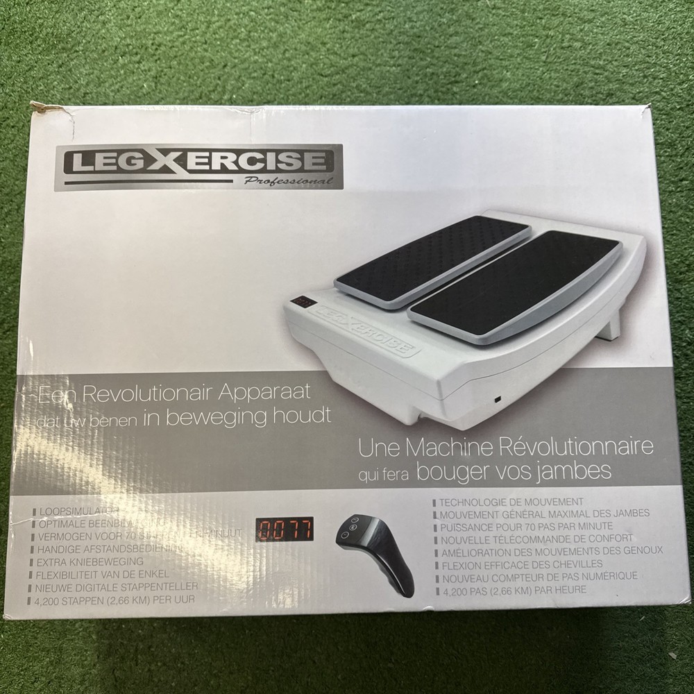 LegXercise Pro LEGX Motorized Leg Activator Machine w/Remote No Power Cord