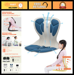 Ergonomic Back Support Chair for Kids, Flexible Posture Corrector – Yoga & Schoo