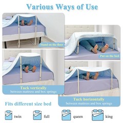 Blanket Lifter Foot Cradle Lift Bar for Feet Adjustable Standard, White