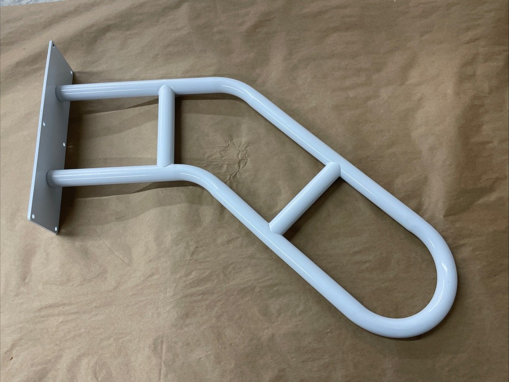 Handrail for Outdoor / Indoor Steps Wall Mount Stair Railing Handicapped / White