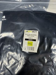 2 NEW! Braceability Knee Sleeve Plus Neoprene Compression 4XL Support Brace.