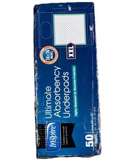 Inspire- 50 Count XXL Ultimate Absorbency Under-pads 36 Inch By 36 Inches Pet Ki