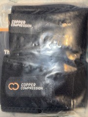 Genuine and Copper Compression Arch Support New Sealed 1 Pair Black Works Well