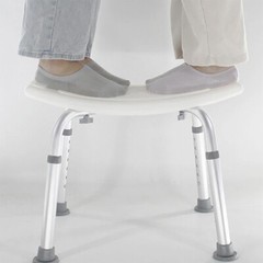 Adjustable Shower Chair 350Lb Bath Seat Non-Slip Adjustable Shower Stool Bench