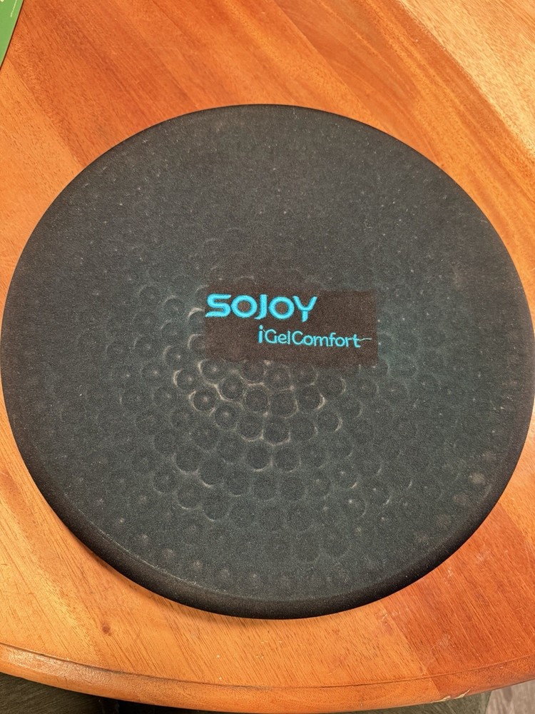 Sojoy iGelComfort Deluxe Gel 360° Swivel Seat Cushion w/ Memory Foam 13.5″