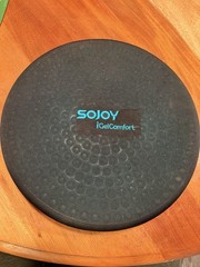 Sojoy iGelComfort Deluxe Gel 360° Swivel Seat Cushion w/ Memory Foam 13.5″