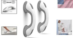 Heavy-Duty Shower Grab Bars for Seniors ADA Compliant Safe Handles 12 Inch 2 …