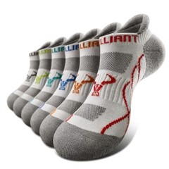 Men Ankle Socks 6Pairs,Athletic Running Socks No 10-12 6pairs-creamy White8899