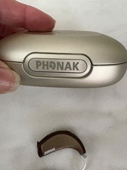 Phonak Hearing Aids Exelia Art M Left & Right Behind the Ear Battery Operated