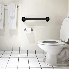 2 Pack Grab Bars 16 Inch, Black Bathroom Handle for Elderly, Stainless Steel :::
