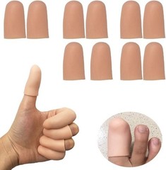 Soft Silicone Gel Finger Caps – Instant Relief for Trigger Finger & Arthritis