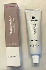 ConvaTec ESENTA Stomahesive Paste 183910 LOT of 2 New 2 oz Tubes exp 2030 Ostomy