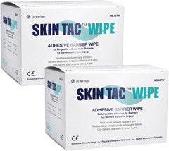 Latex-Free Skin Tac Adhesive Wipes – Gentle Prep for Sensitive Skin, 100 Count