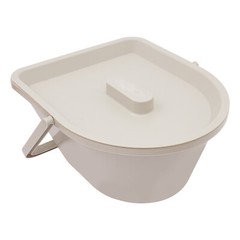 250kg/551.16lbs Height Adjustable Bedside Commodes Chair Portable Toilet Chair