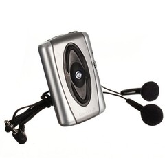 Silver Hearing Aid Listening Device Sound Listen Up Voice Amplifier Personal
