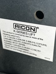 Ricon K2005-F1020100A Wheelchair Lift 800 lb capacity Read Description Hydraulic