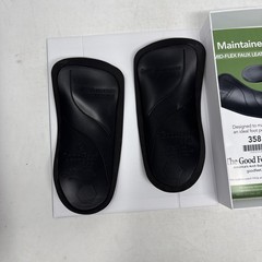 The Good Feet Store Maintainer Mid-flex 358 Arch Support Faux Leather