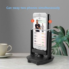 Yiluren Phone Swing Step Shaking Device Steps Counter Accessories 7.2″, Black